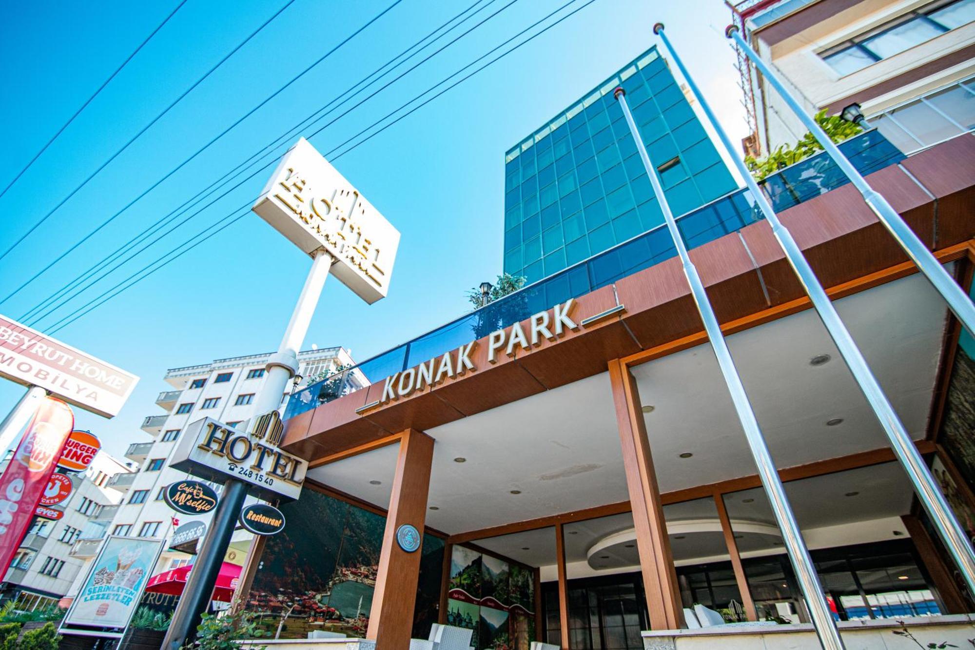 Konak Park Hotel Trabzon Bagian luar foto